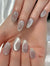 Cat-eye Reflective Nails-800- Free 24 pc Sticker Sheet included
