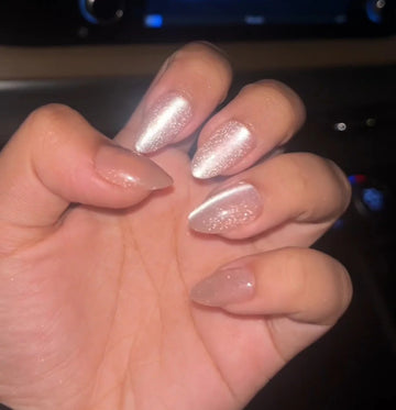 Cat-eye Shimmer Nails - 892- Free 12 pc Sticker Sheet included